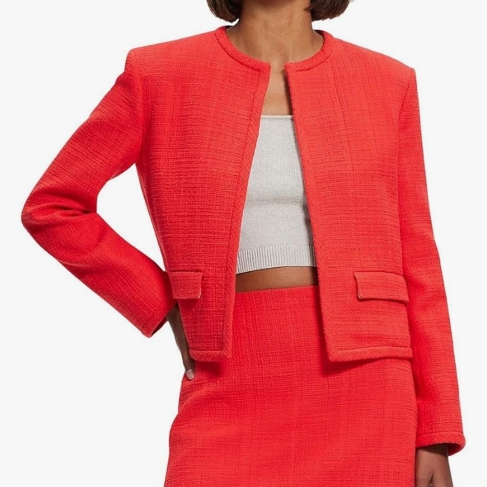 Theory Women's Vibrant Coral Blazer